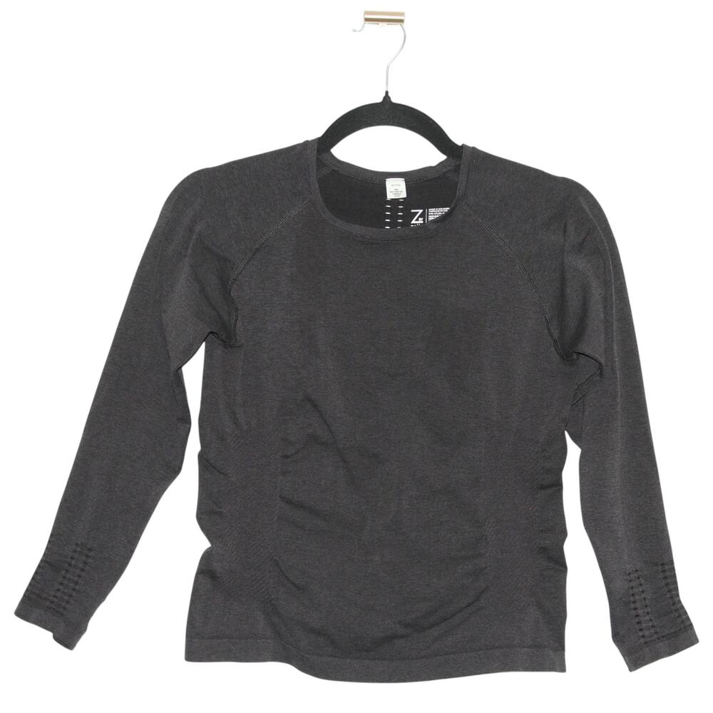 Z By Zella Vented Compression Top Black Size XL